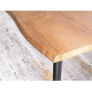 Стол обеденный SIGNAL FRESNO дуб артизан/черный 150-210/90